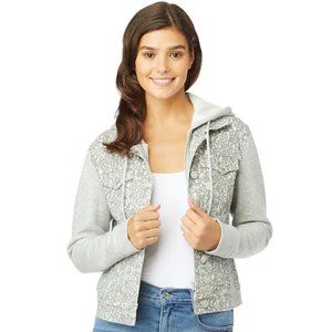 Juniors' Wallflower Dreamer Printed Jacket